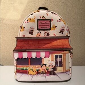 Loungefly Disney Parks Up Ice Cream Shop Backpack